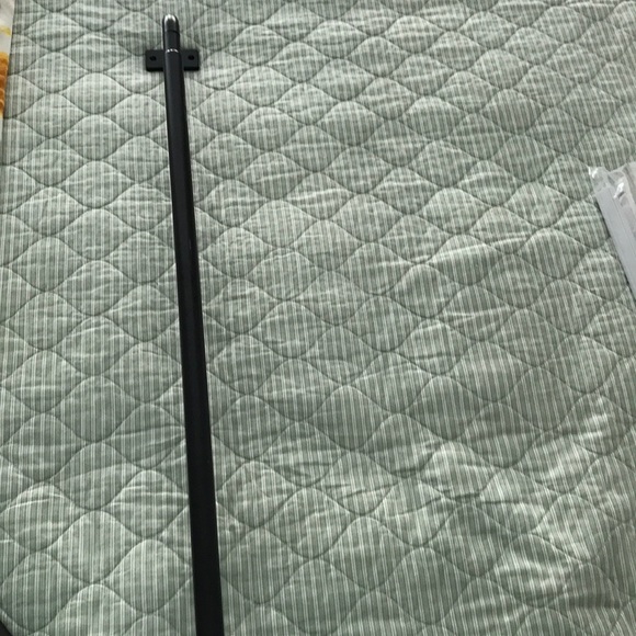 Target Black Metal Curtain Rod Like New Final Sale - Picture 3 of 4